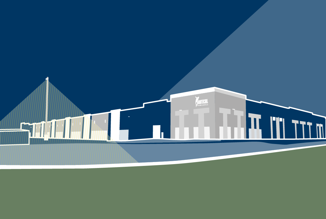 Graphic of Nautical Manufacturing and Fulfillment's 3PL warehouse in Kansas City, MO